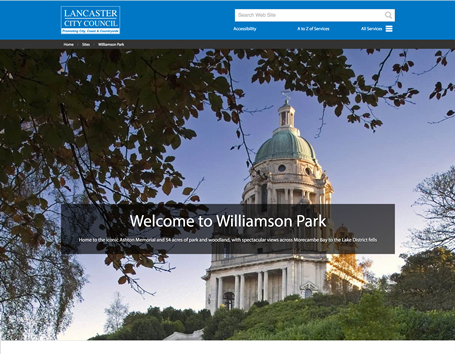 Another great theme https://www.lancaster.gov.uk/sites/williamson-park