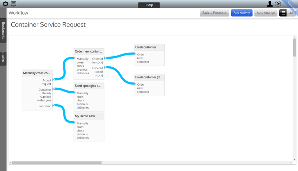 Case manager workflow designer