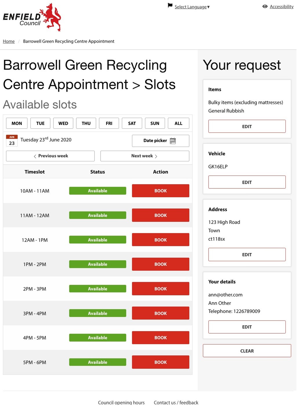 Recycling Centre Manager from weblabs